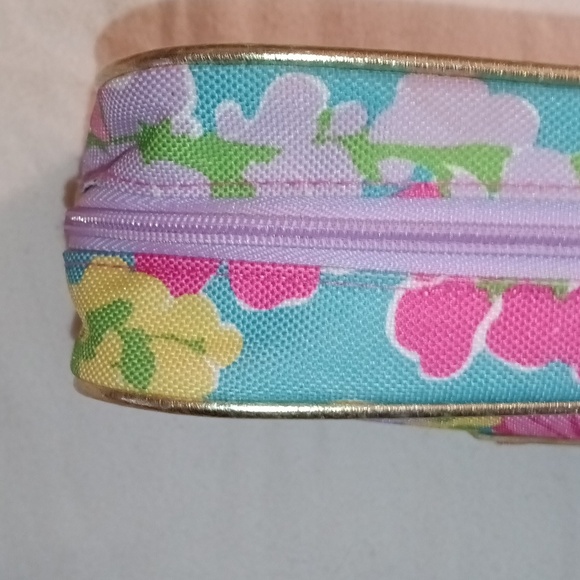 🆕Lilly Pulitzer BUNDLE Eyeglass Case & Floral Estee Lauder Makeup Toiletry Bag - Picture 11 of 15